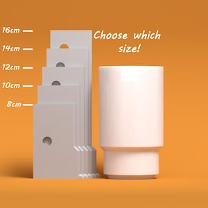 3D Printed Pottery Rib Tool: Wheel Throwing, Multiple Sizes