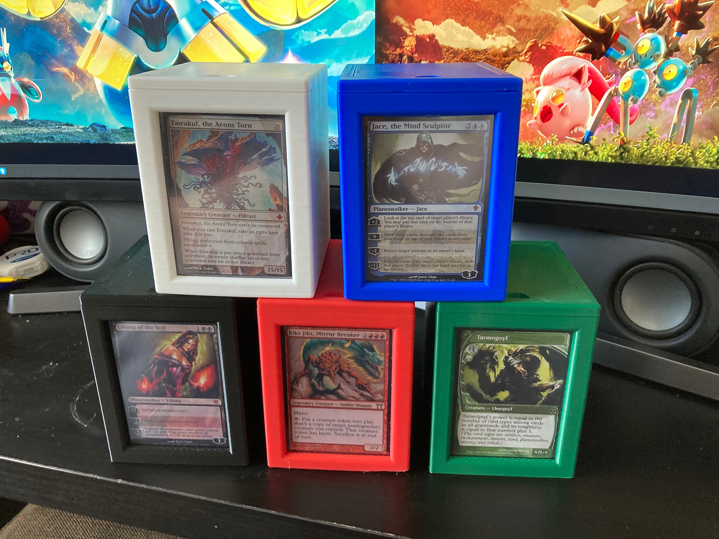 3D Printed Deck Box for 100 Cards Perfect for Magic the Gathering ...