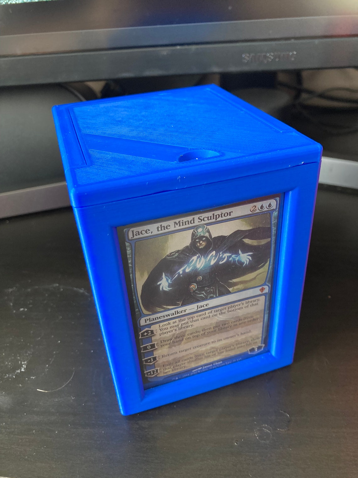 3D Printed Deck Box for 100 Cards Perfect for Magic the Gathering Commander Decks Etsy