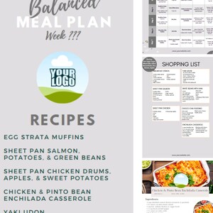 DFY 7-Day Customizable High Protein Meal Plan