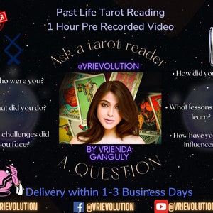 Past Life Tarot Reading, Past Life Psychic Reading, Tarot Card Reading, Tarot Reading, Past Life Oracle Reading, Past Life Story Reading