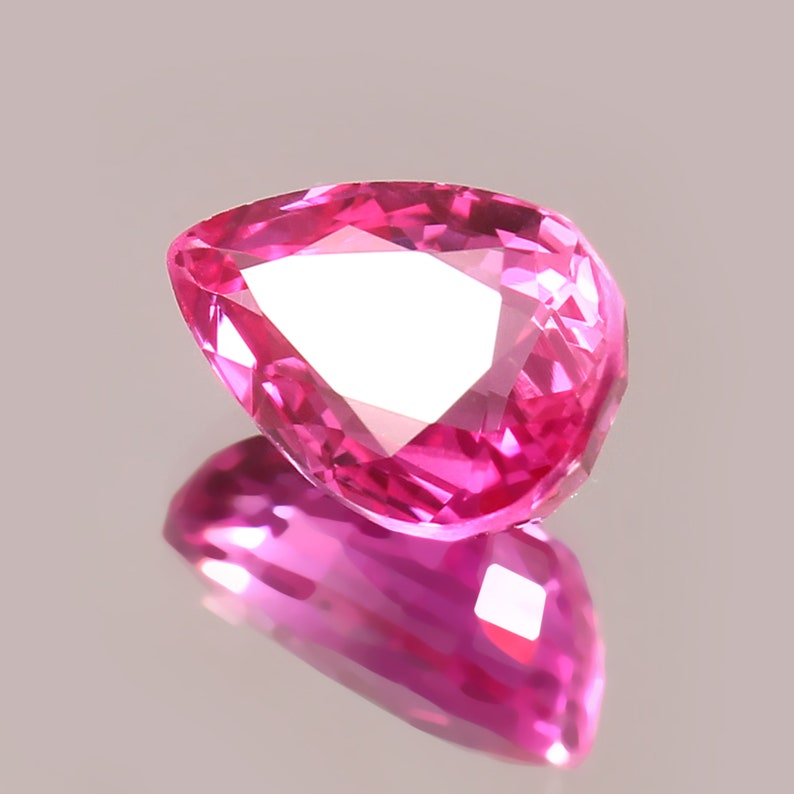 Sapphire High Quality Pink Sapphire Cut stone Pink Sapphire Pendant stone Beautiful Pink Sapphire Gemstone July Birthstone Gift For Her image 6