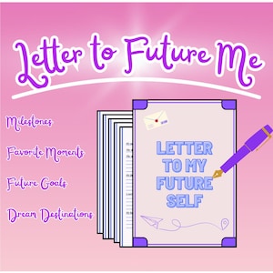 Carta a mi yo futuro; libro; futuro; escribiendo; diseño