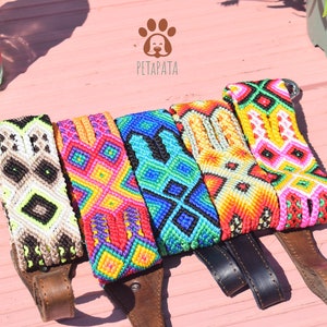 Handmade Mexican Leather Dog Leashes - All Size Breeds