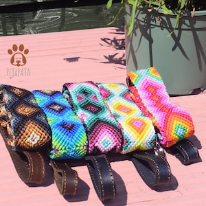 Correas para perros de cuero mexicano hechas a mano - Razas pequeñas y medianas