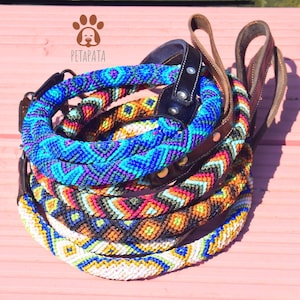 Handmade Mexican Dog Leashes - Rope Style