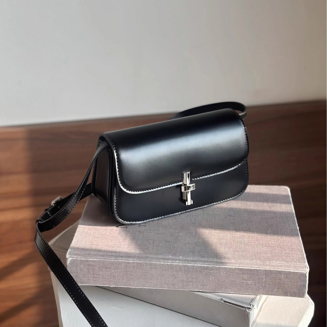 Mini Shoulder Bags, Spring Summer Leather Handbags, Smooth Glossy