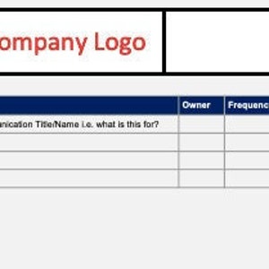 May include: A business report template in blue and white. The top left corner features a red box with the text "Company Logo." The top right corner displays "Project Title Summary One-Page Report."