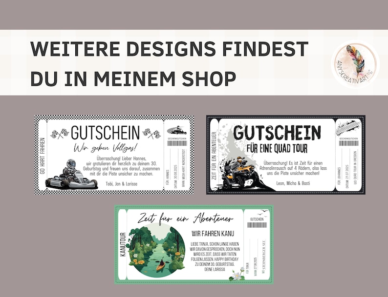 Quading Gift Quad Biking Gift Voucher Template | Printable Quad Tour Gift Voucher ...