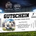 Gutschein Fu ballspiel Vorlage Zum Ausdrucken Digitaler Gutschein Fu ballspiel Vorlage Zum Ausdrucken Digitaler