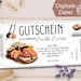 Gutschein Sushi Essen gehen Vorlage Gutschein Abendessen Sushibar zum ...