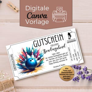 ボウリングナイトのクーポンテンプレート（印刷用）｜ボウリングに行く｜ボウリングクーポンテンプレート｜友達とボウリングを楽しむギフト券