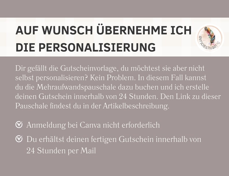 Voucher museum visit template | Voucher template art exhibition gallery to print out | Gift voucher to design | Gift idea image 7