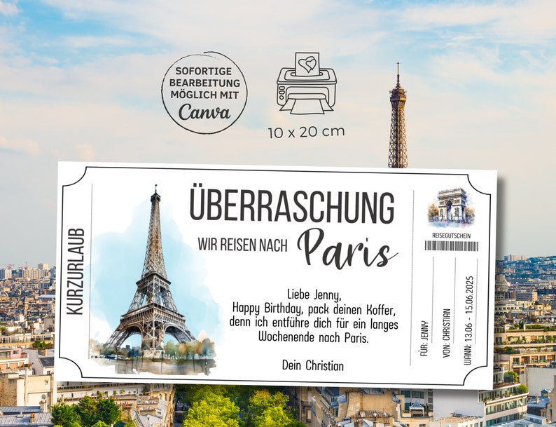 Gutschein Fur Eine Reise Text