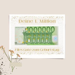Seu primeiro presente de um milhão de dólares | Download Digital | PDF | Presente de última hora | Ideia de presente | aniversário | Para imprimir | Modelo