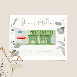 Seu primeiro presente de um milhão de dólares | Download Digital | PDF | Presente de última hora | Ideia de presente | aniversário | Para imprimir | Modelo