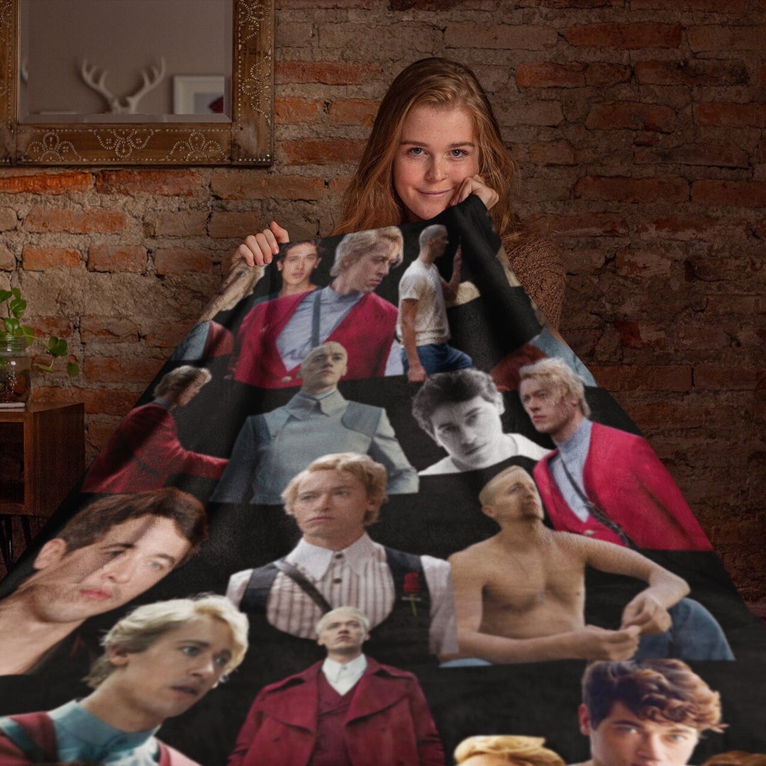 Young Snow Hunger Games Blanket, Tom Blythe Blanket, Hunger Games Merch