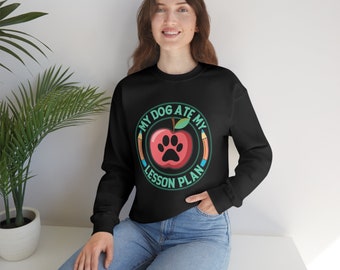 My Dog Ate My Lesson Plan Teacher Jumper, Teacher Humour Jumper, Teacher Fashion Jumper, Teacher Humour Jumper, Teacher Style Jumper