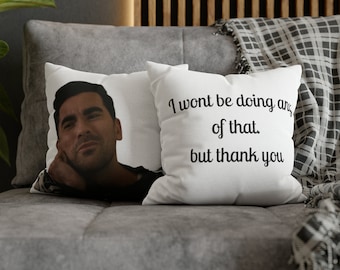 David Rose Throw Pillow, Schitts Creek March, David Rose March, Netflix Comedy Pillow, Quotes Pillow, Gift Ideas