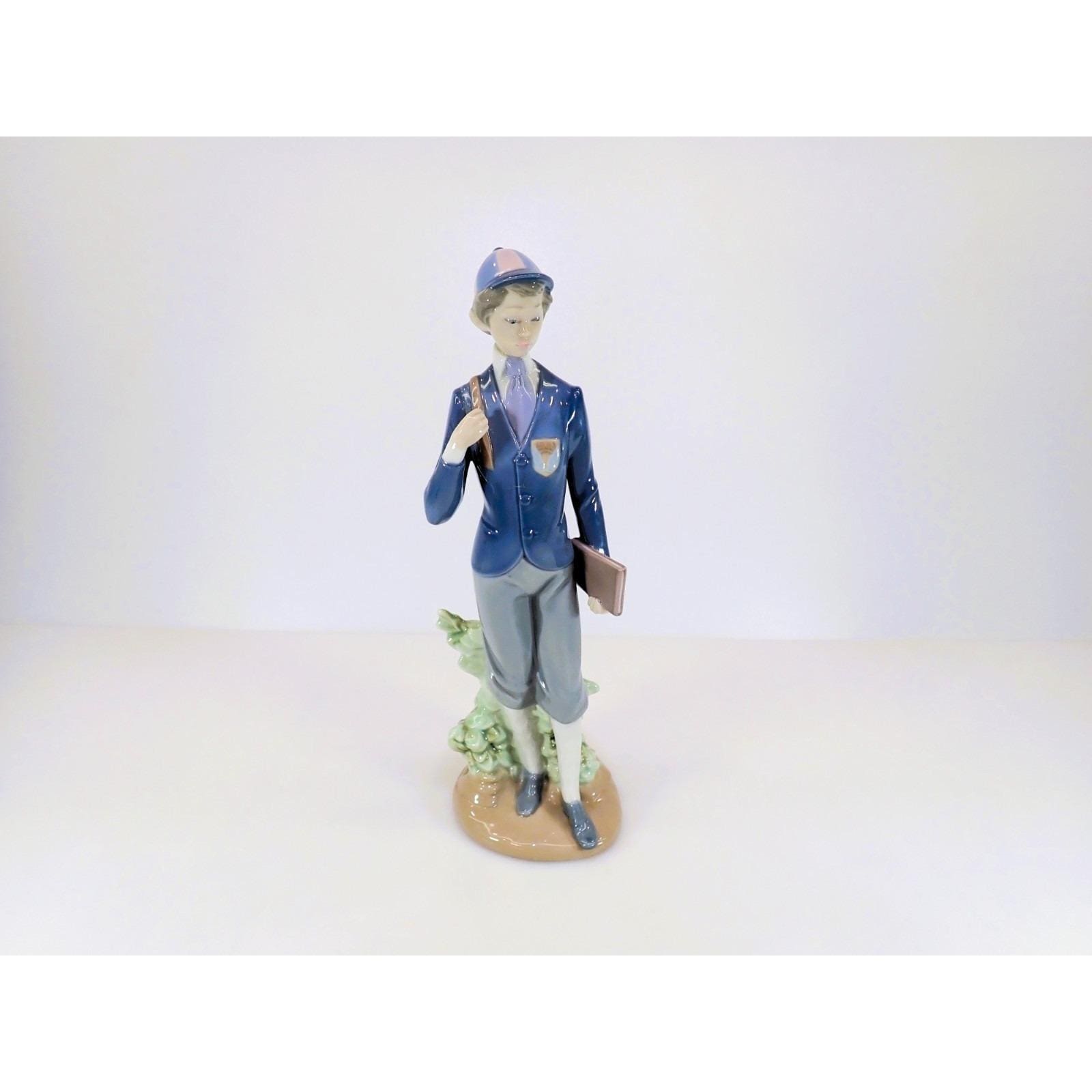 Lladro School Boy - Etsy