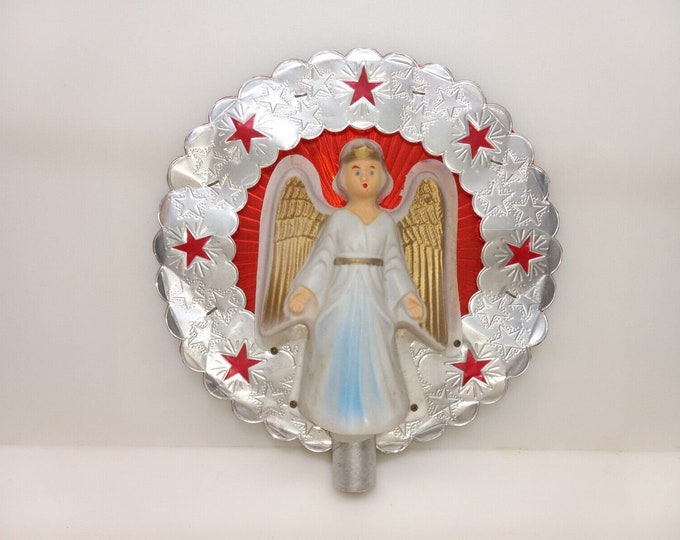 Lighted angel christmas tree toppers
