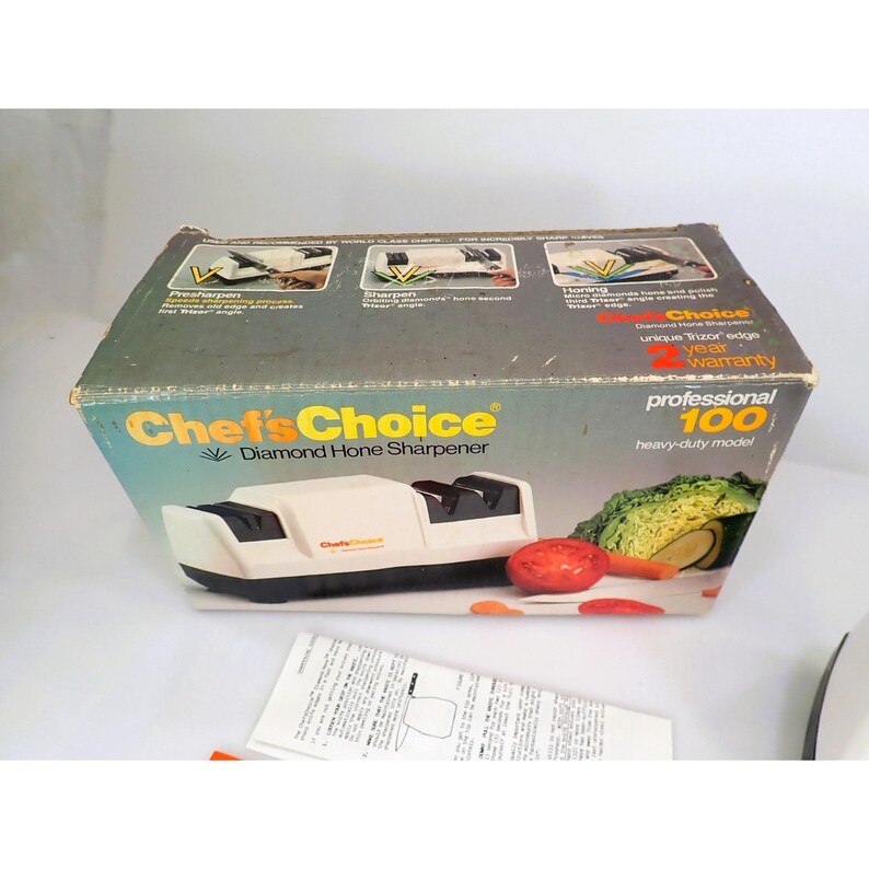 Chef's Choice 100 Diamond Hone Electric Knife Sharpener Professional Heavy Duty image 5