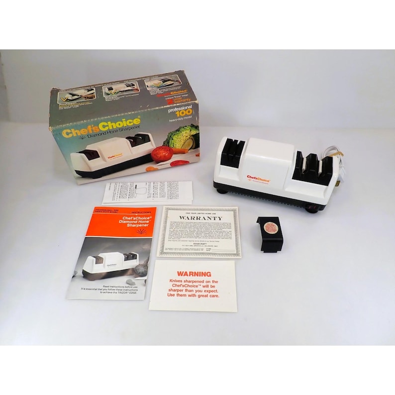 Chef's Choice 100 Diamond Hone Electric Knife Sharpener Professional Heavy Duty image 1