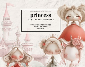 Princesa Unicornio Durmiendo Clipart, Lindo Unicornio Clipart, Linda Princesa Clipart, Princesas para niños, Princesas Unicornio, Castillo de Princesa png