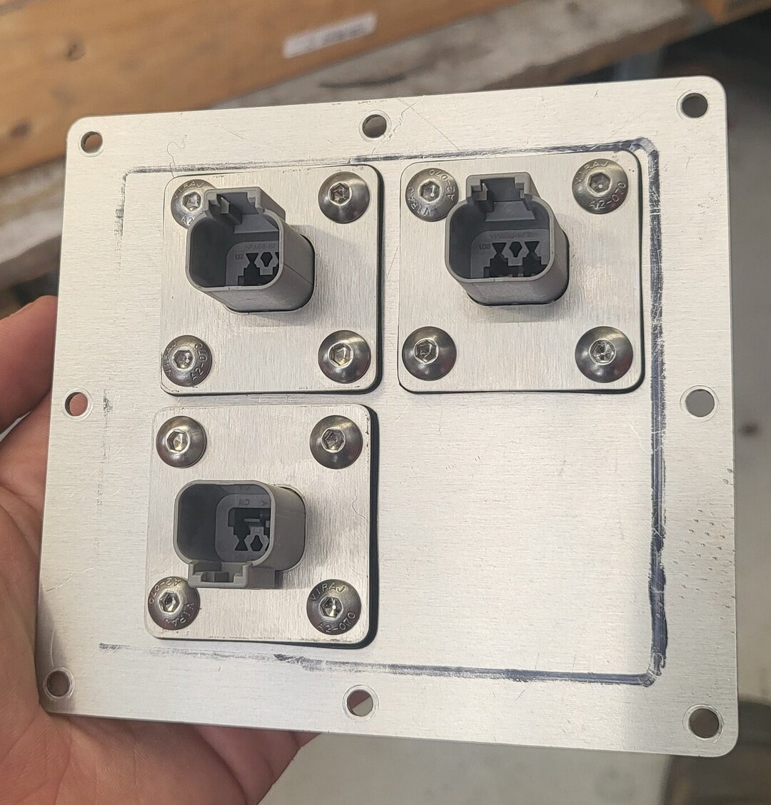 Deutsch Plug Bulkhead Fitting Etsy