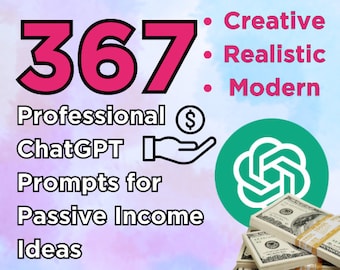 Passive Income ChatGPT Prompts: Digital Product Bestseller! Master E-Commerce Marketing for Online Income. Money-Making Side Hustle Ebook.