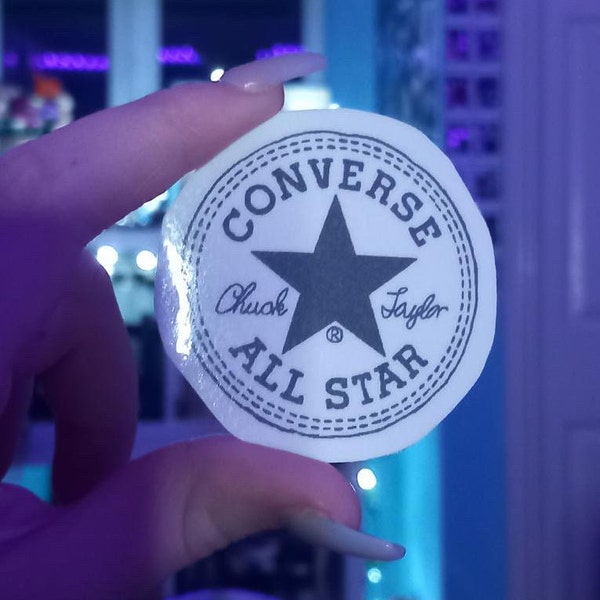 converse shoe logo sticker!