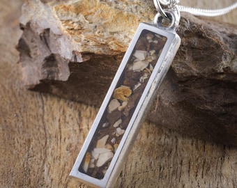 Dinosaur Bone Necklace | T-Rex, Triceratops, & Spinosaurus Fossil Pendant | Handmade Jewellery