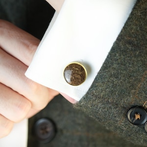 T. Rex Bone Cufflinks | Dinosaur Fossil | Handmade Jewellery