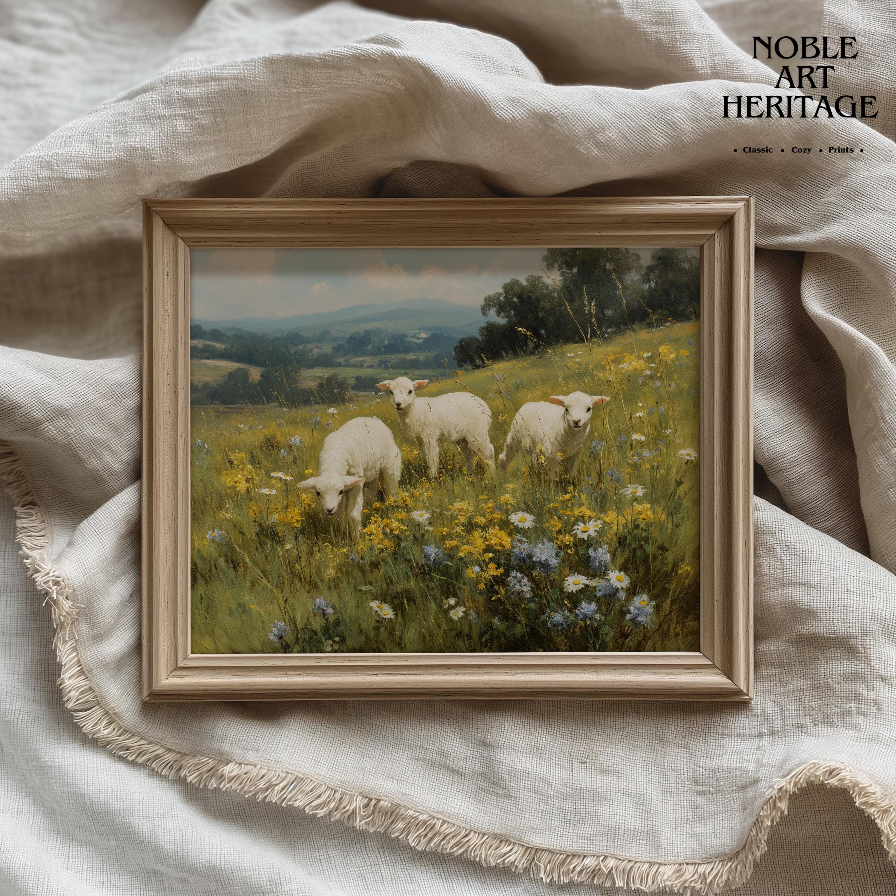 不詳/作者不詳/牧羊/羊飼図/中国画/唐画/布袋屋掛軸HI-48 羊 アートパネル テクスチャーアート 不詳/作者不詳/牧羊/羊飼図