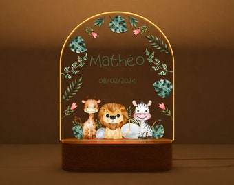 Personalisierte Nachtlicht für Baby  Baby Geschenk Geburt  Led Baby Lampe Geschenk benutzerdefinierte Namen Lampe für Kinder Schlafzimmer