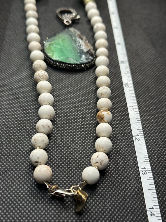 Love affect, statement, necklace, with removable … - image 10