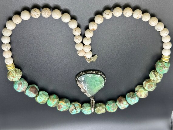 Love affect, statement, necklace, with removable … - image 7