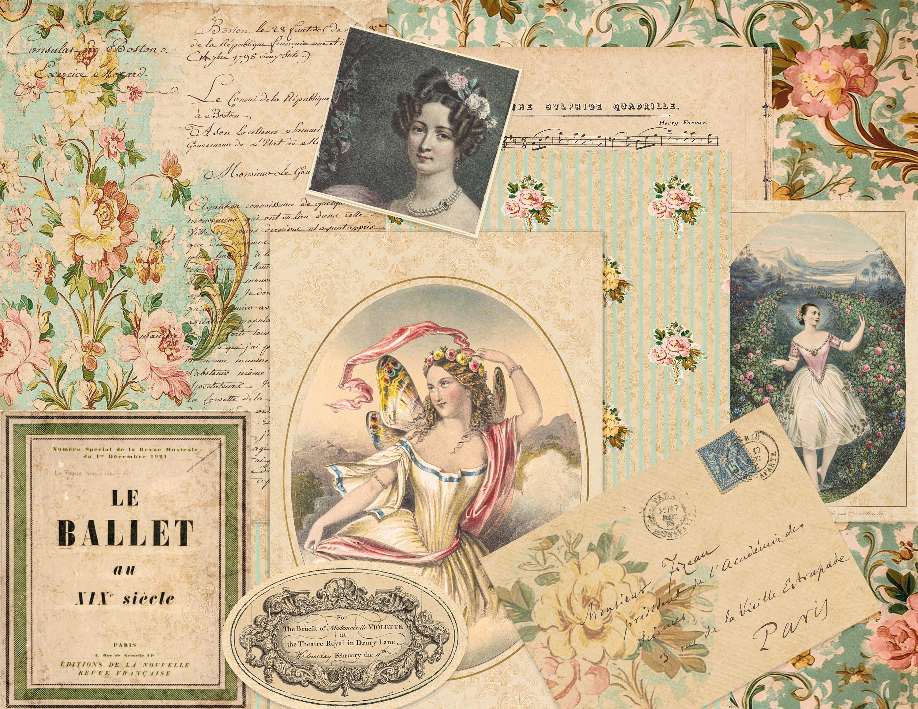 Victorian dance card - Etsy 日本