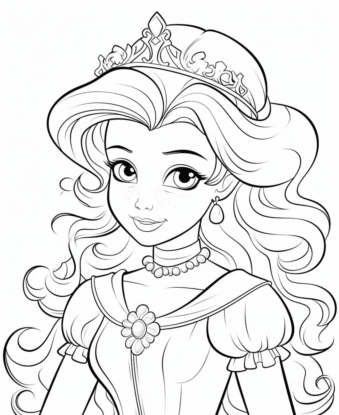 Princess Coloring for Children 