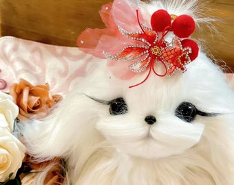 Lucky Koi Dog Hair Clip, Fortune’s Furry Companion Clip