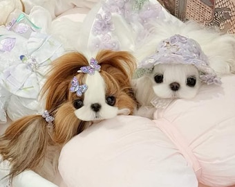 Pet Hair Clips - Whispers of Aurora Butterfly Collection