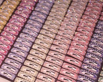 Luxury Velvet Series Rectangle Pet Hair Clips with Swarovski Crystals
