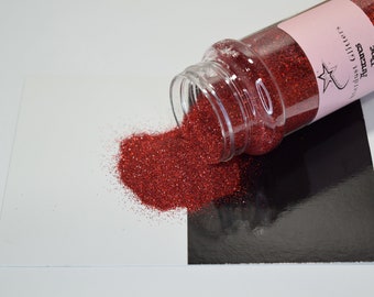 Antares Red Holographic Chunky Mix Glitter