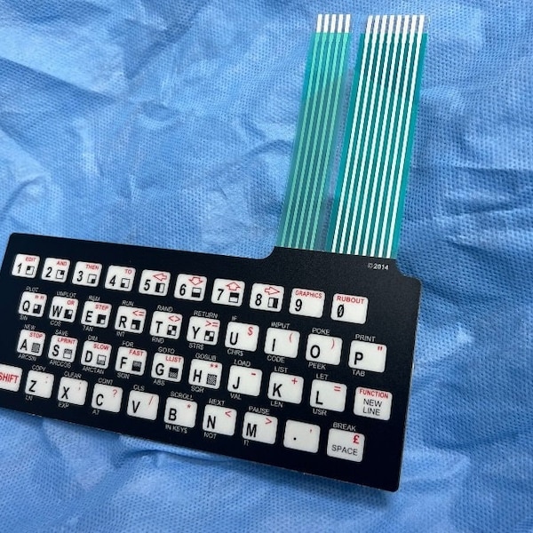 Sinclair ZX81 / Timex 1000 – Remplacement de la membrane du clavier