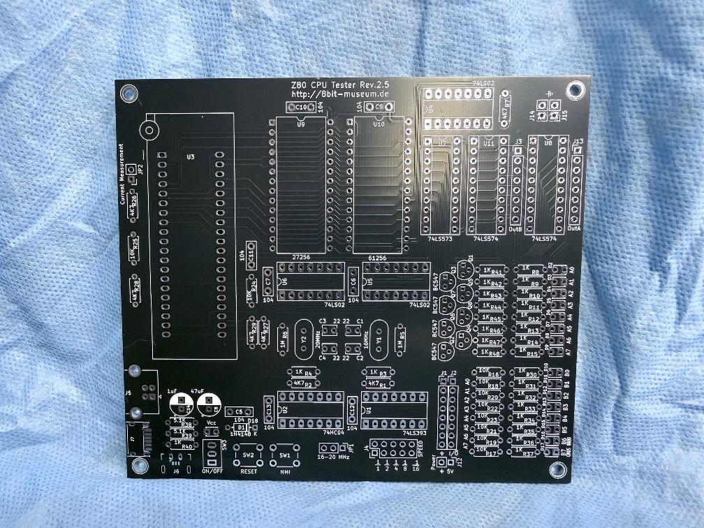 Z80 CPU NMOS / CMOS Tester - Motherboard Pcb - Etsy