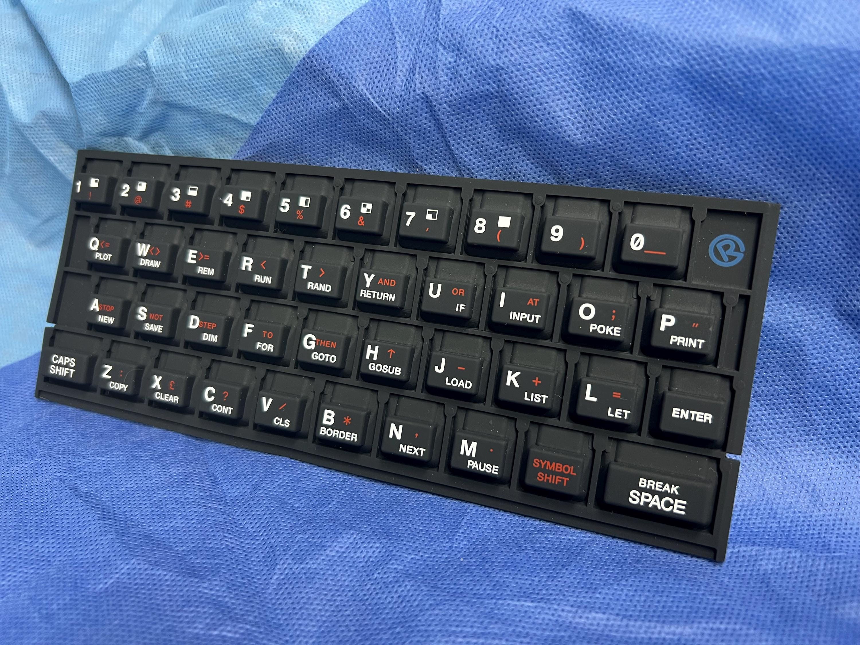 キーボード GSK artisan keycap Zx Spectrum Keycaps - Etsy