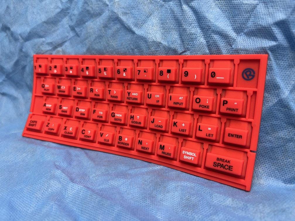 GSK keycaps 旧正月 Zx Spectrum Keycaps - Etsy