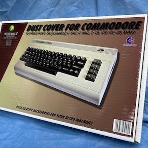 Commodore 64, C-16, VIC-20 (Brödlåda) - Genomskinligt dammskydd av hög kvalitet