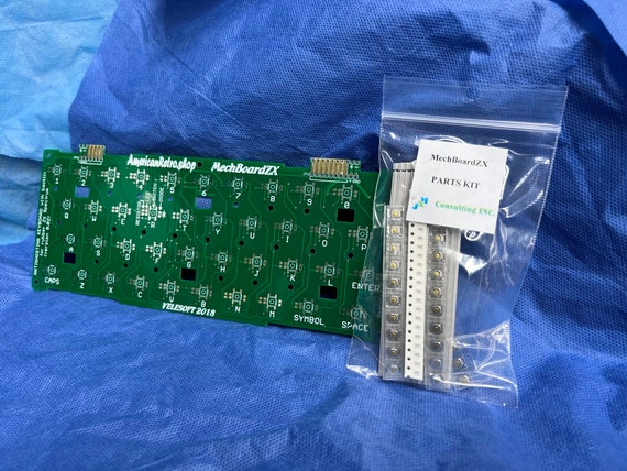 MechBoardZX LED - Sinclair ZX Spectrum 16K/48K メカニカル