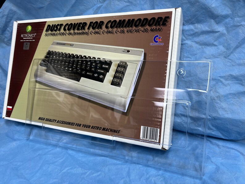 Commodore 64, C-16, VIC-20 (breadbin) - Transparent High Quality Dust ...